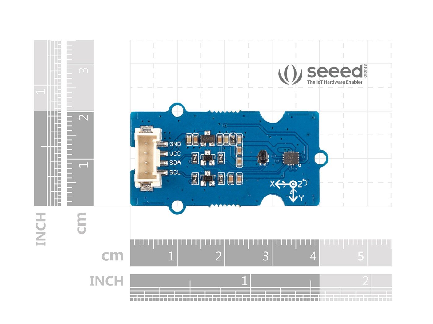 Grove 3 Axis Accelerometer Gyroscope And Botland Robotic Shop