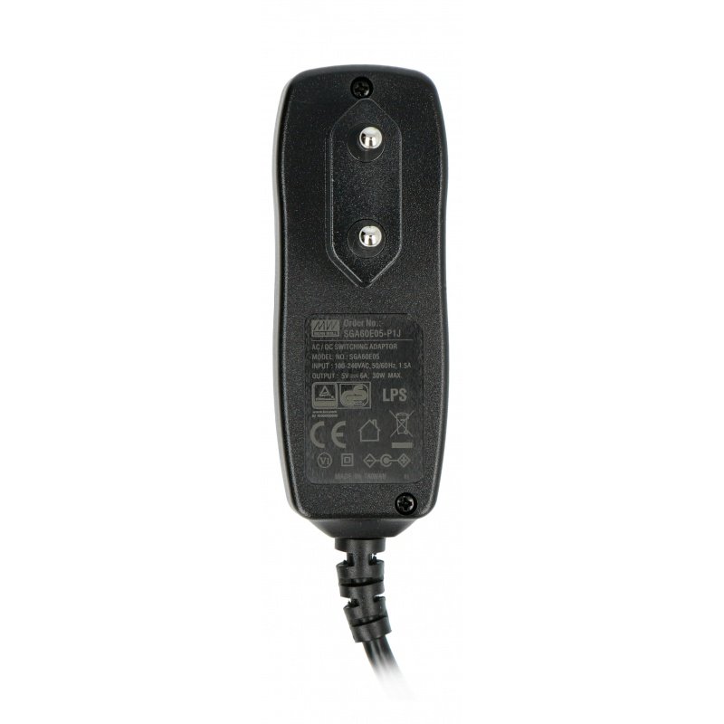 5V-6A AC/DC Power Adapter with Cable
