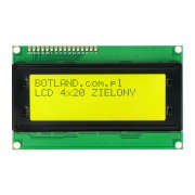 LCD display 4x20 characters green - justPi