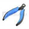 Side cutters, short 125 mm blue - zdjęcie 2