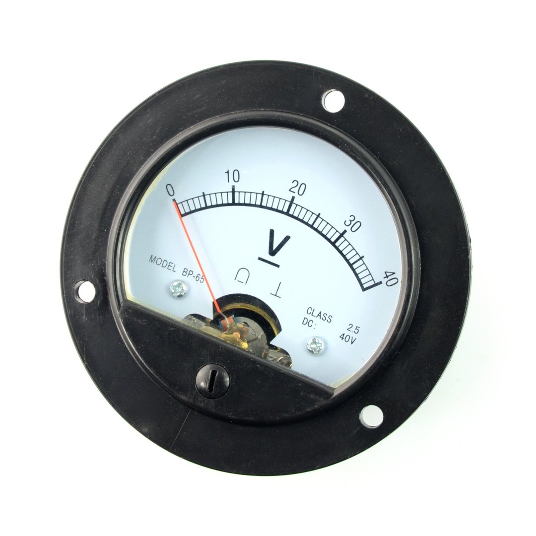 Analog voltmeter - BC-V series - CIRCUTOR - panel-mount / DC