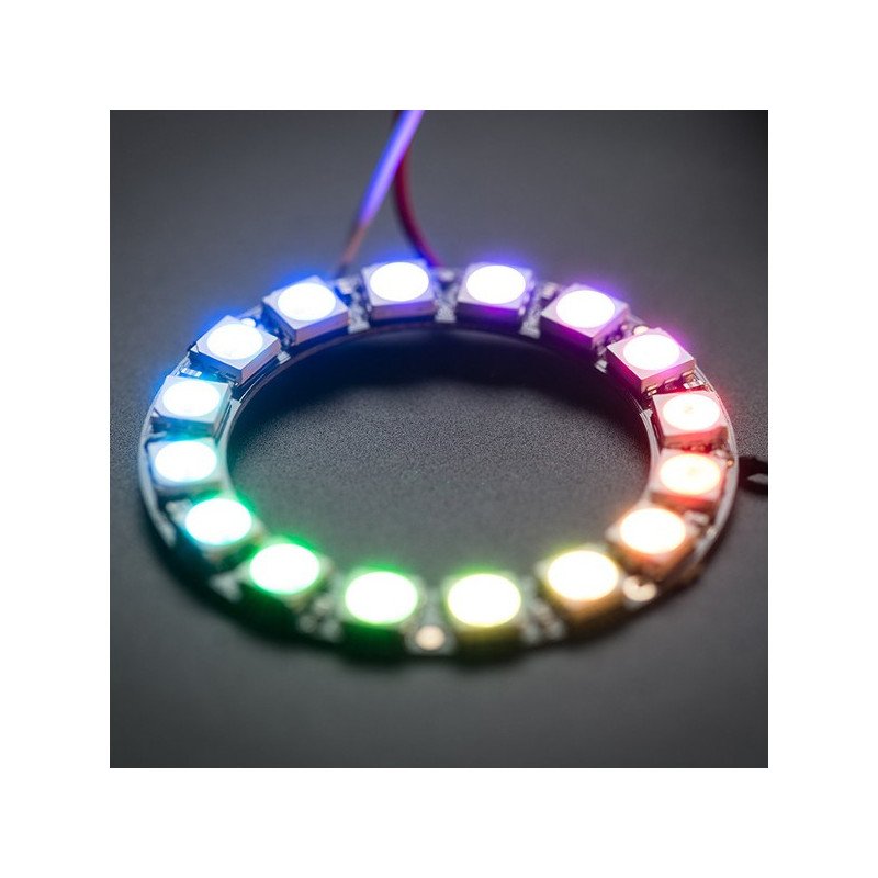 Adafruit NeoPixel Ring - ring LED RGB 16 x WS2812 5050