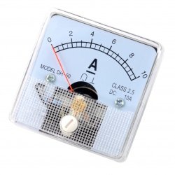 Analog ammeter - panel...