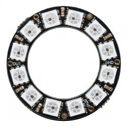 NeoPixel Ring - LED RGB ring 12xWS2812 - Adafruit 1643