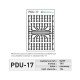 Universal insert PDU17 Universal insert PDU17