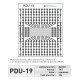 Universal insert PDU19 Universal insert PDU19