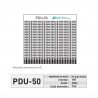 Universal insert PDU50 - THT Eurocard - zdjęcie 2