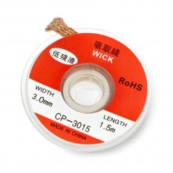 Solder wick for tin 3 mm
