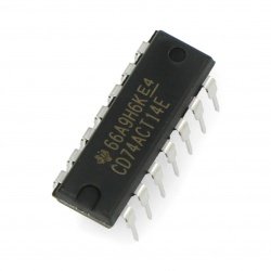 Logic system CD74ACT14E - 6x inverter with Schmitt trigger