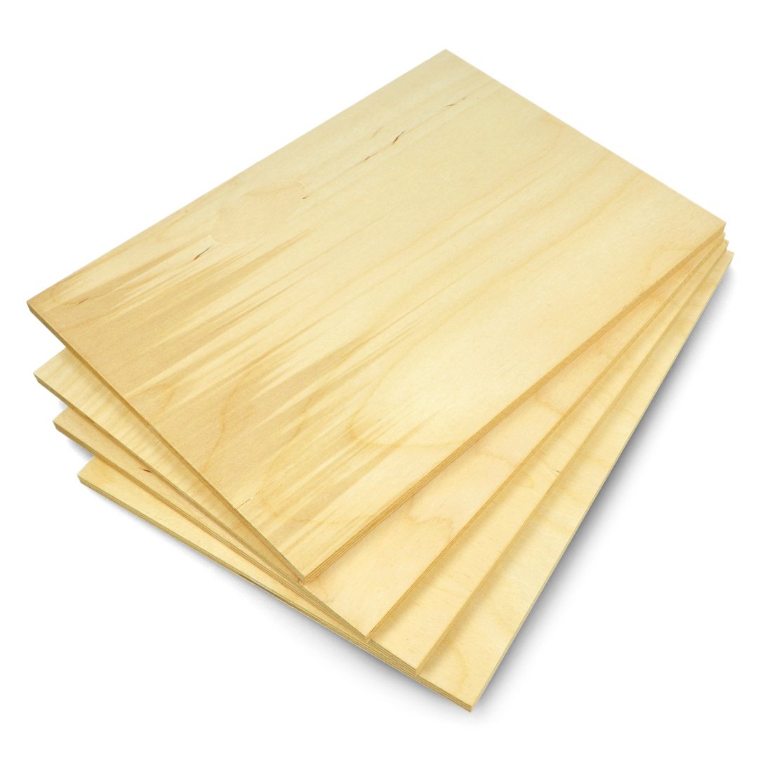 BALTIC BIRCH PLYWOOD 1/8 (3mm) BY APPROX 17 7/8 X 27 7/8