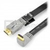 HDMI cable class 1.4 Titanum TB109 - 1.5 m long angle cable - zdjęcie 1