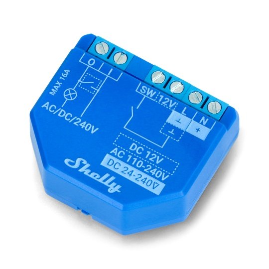 Shelly 2.5 Relay Switch, WiFi Smart Home Automation, Compatible