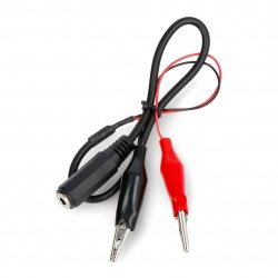 Audio cable with crocodile...