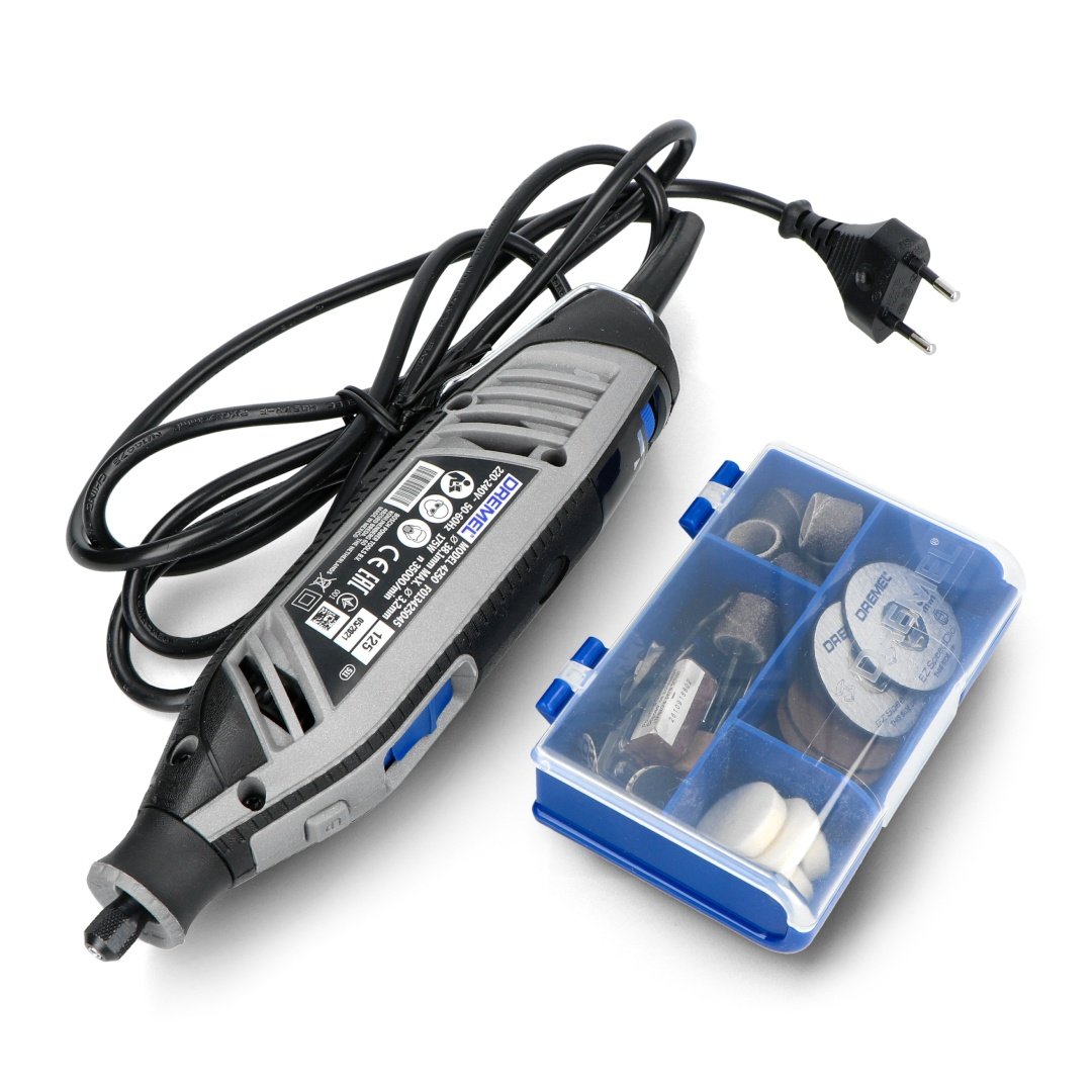 101-Piece Dremel Rotary Tool Kit with Variable Speed For Sanding, Grinding