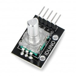 Rotation sensor, pulser, encoder with button - Iduino SE055