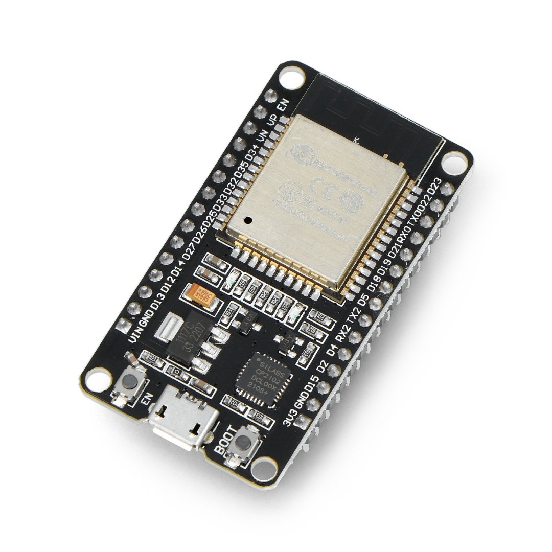 ESP32 WiFi + BT 4.2- platform with ESP-WROOM-32 module compatible with ESP32-DevKit