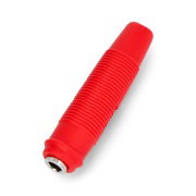AL2319 socket - red - 4mm