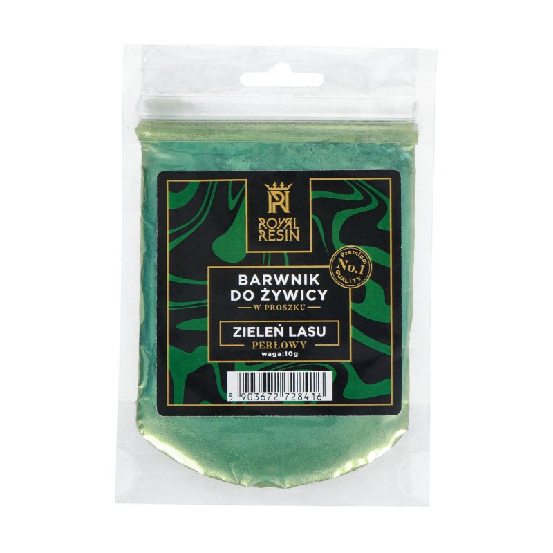 Royal Resin epoxy resin dye - pearlescent powder - 10g - forest green  Botland - Robotic Shop
