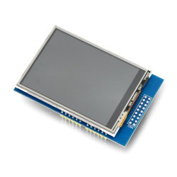 Touch screen LCD 2.8'' 320x240px 8 bit + microSD reader - shield fo...