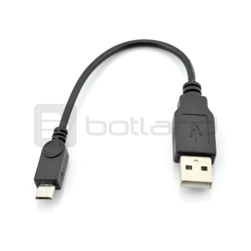 USB cable A - microUSB Goobay - B 0.1 m