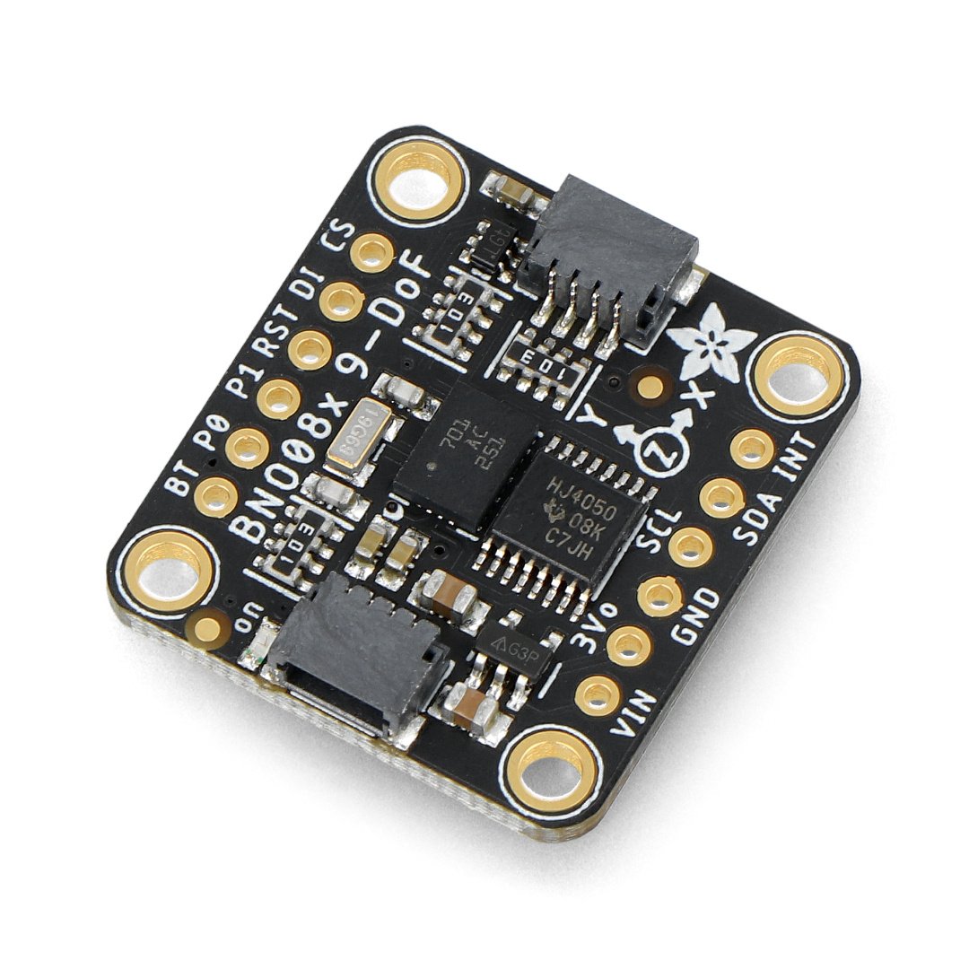 BNO085 9-DOF IMU Fusion Breakout - 3-axis accelerometer, magnetometer and gyroscope - Adafruit 4754