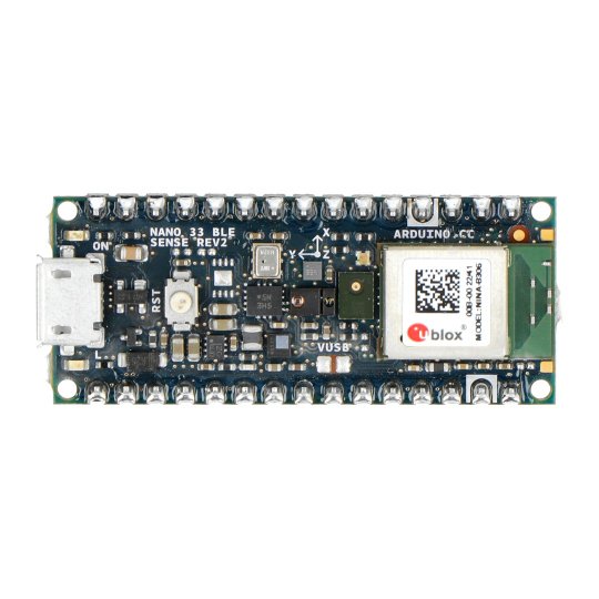 Arduino Nano 33 BLE Sense Rev2 with headers - ABX00070 Botland ...