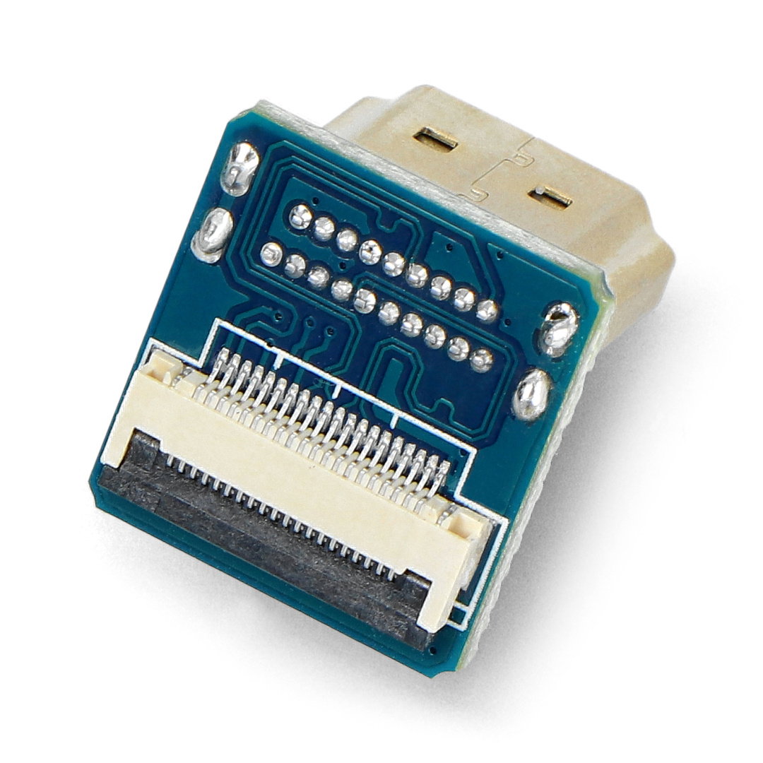 HDMI DIY adapter - right-angle - Waveshare 14527