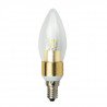LED ART bulb, candle clear, E14, 3W, 320lm - zdjęcie 1