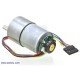 Geared motor 37Dx52L mm 19:1 + CPR 64 encoder Geared motor 37Dx52L mm 19:1 + CPR 64 encoder