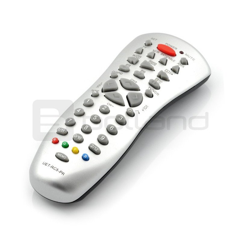 UET-RC5 remote control with RC5 coding