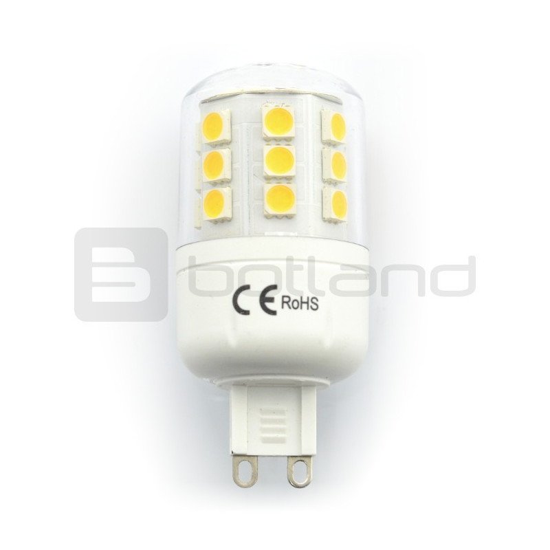 Force Light LED bulb, G9, 5W, 370lm, warm color