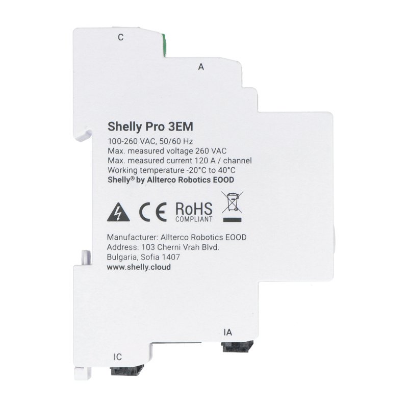Tropical Price – Shelly 3EM  WiFi 3 Channel Smart Energy Meter