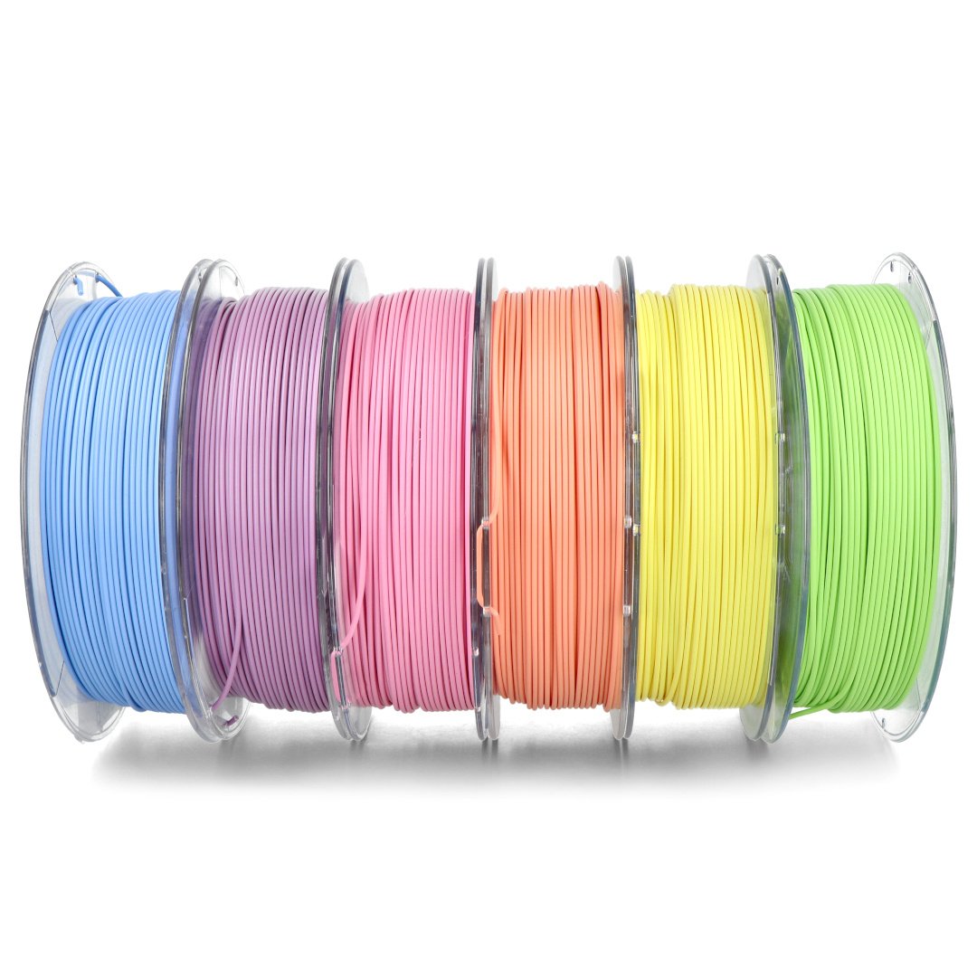Set of filaments Rosa3D PLA Pastel 1,75mm 6x350g