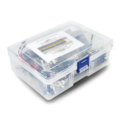 Electronic components set AM402 + breadboard 400 - 31 elements