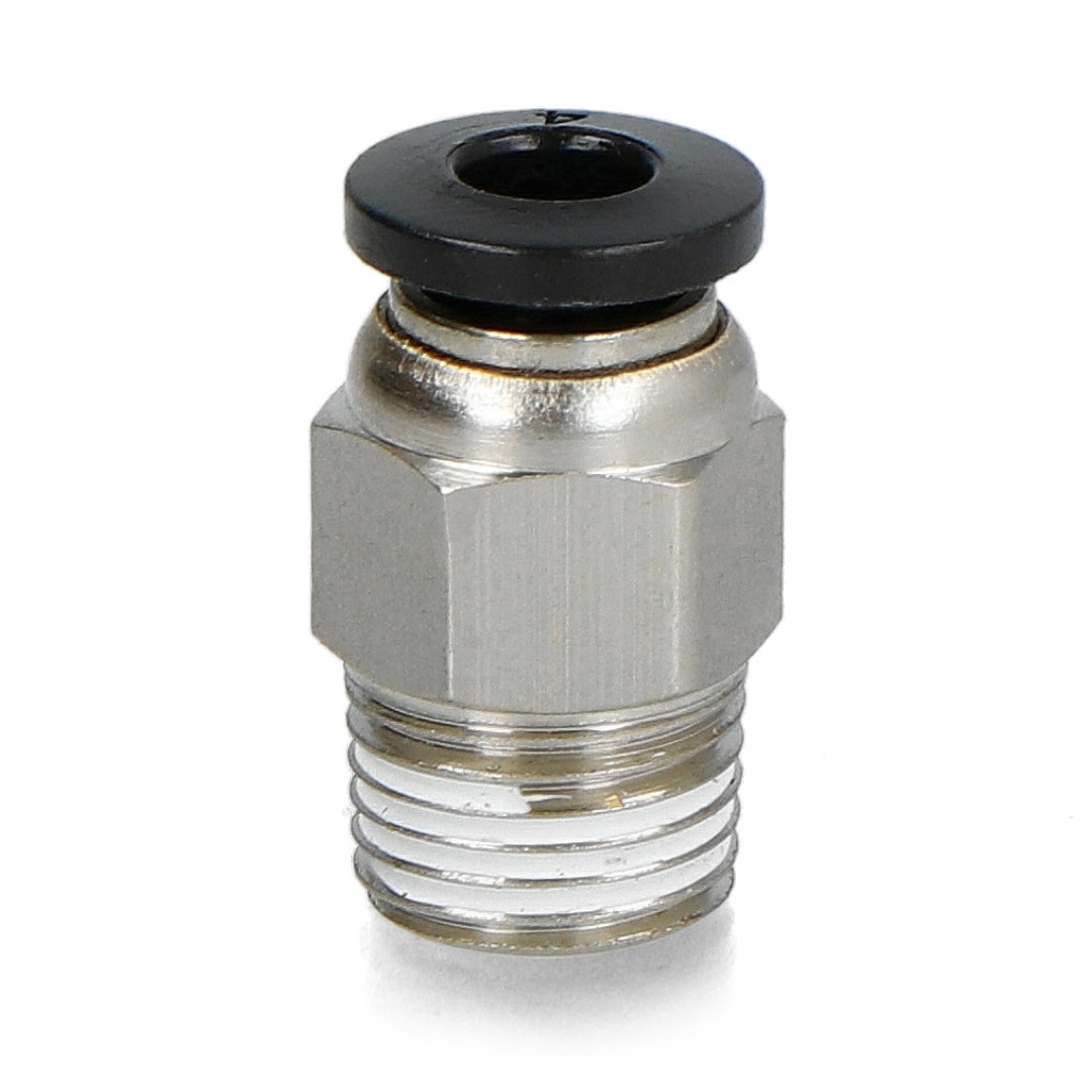 Quick connector with thread M10 for 4mm PTFE tube pipe