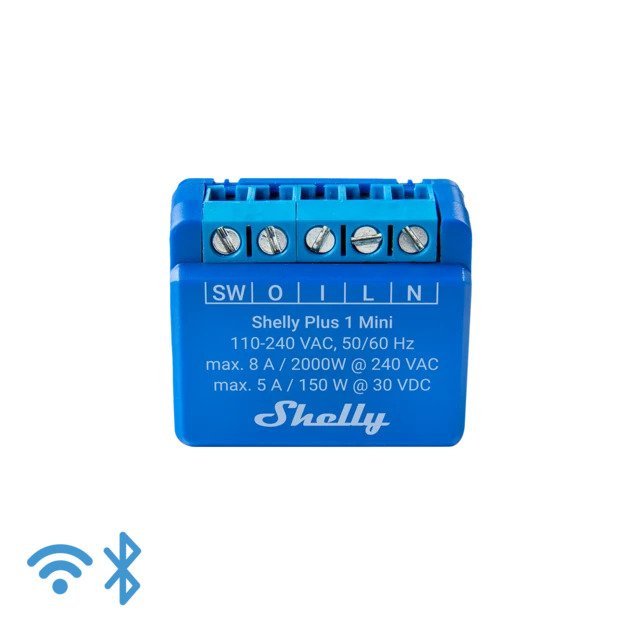 Shelly Plus 1 UL (2 pack)