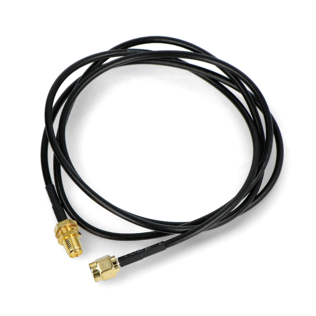 RP-SMA antenna cable - 1m - male-female - SparkFun CAB-22036