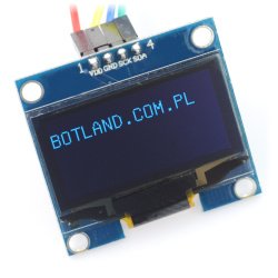 OLED blue graphic display...