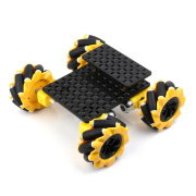 Robot Chassis MS - smart robot chassis kit - Mecanum wheels - Waveshare 24418