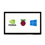 Touchscreen - capacitive LCD IPS 10,1'' 1024x600px HDMI - for Raspberry Pi and Jetson Nano - Waveshare 18096