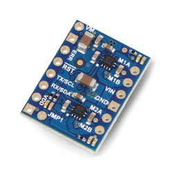 M2U550 - dual motor controller 22V/1,6A - UART interface - Pololu 5081