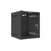 Hanging installation rack - 10'' 6U 280x310mm - black - Lanberg WF10-2306-10B