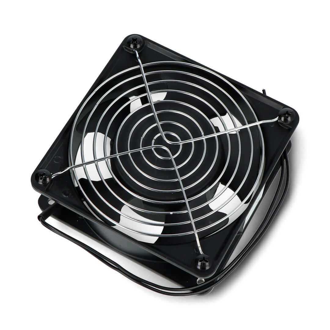 Fan 230V 120x120x38mm - for server racks 10''/19'' - Lanberg AK-1501-B
