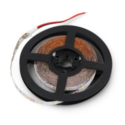 LED Strip SMD3528 IP20 4.8W, 60 LEDs/m, 8mm, cold color - 5m