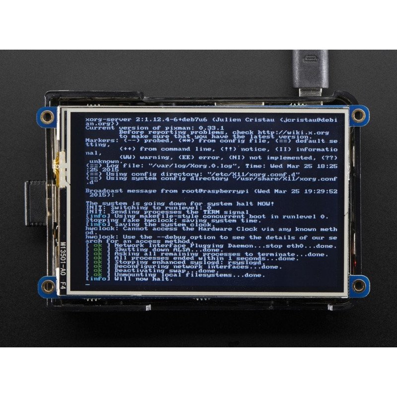 PiTFT Plus complex - 3.5" 480x320 capacitive touch display for Raspberry Pi 2/A+/B+