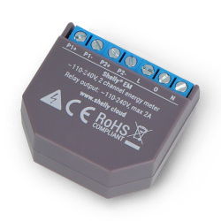 Shelly EM + 50A transformer...