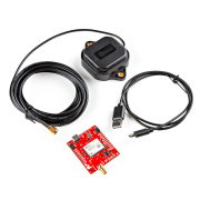 SparkFun GPS-RTK Dead Reckoning Kit - GPS module with ZED-F9R chip and SMA antenna - SparkFun KIT-23452