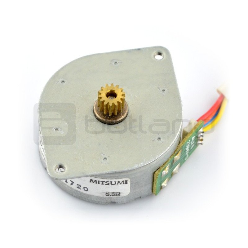 Stepper motor with gear M42SP-4 24V 0.2A 0.04Nm