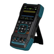 Portable 3-in-1 oscilloscope with mutimeter and signal generator - Joy-IT OMS01