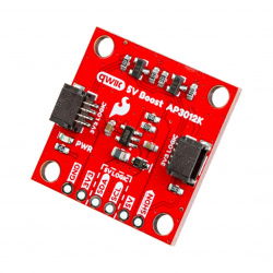 Qwiic 5V Boost - 5V step-up converter - AP3012K - SparkFun PRT-28203